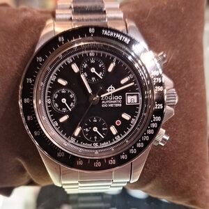 Vintage Zodiac Red Dot Chronograph